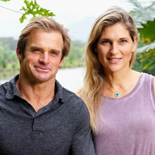 Gabby Reece and Laird Hamilton